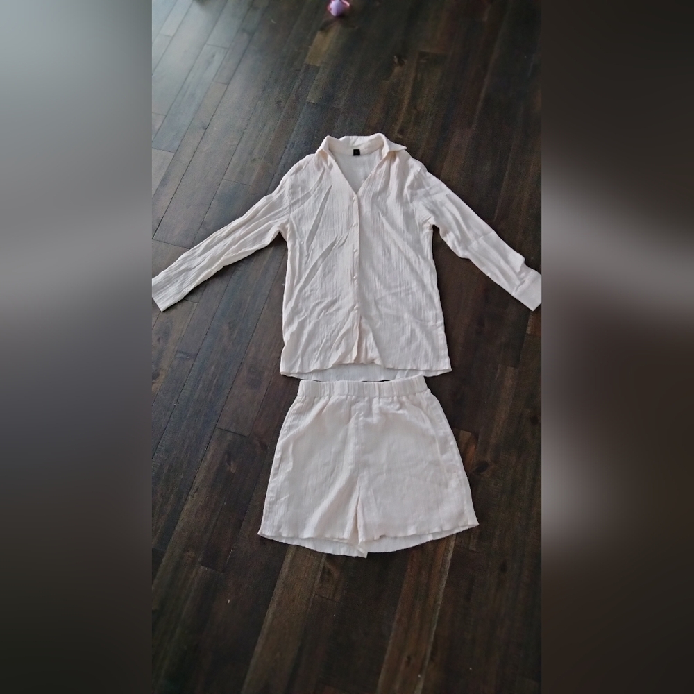 Niay Soft Cream Women's Pajama Set